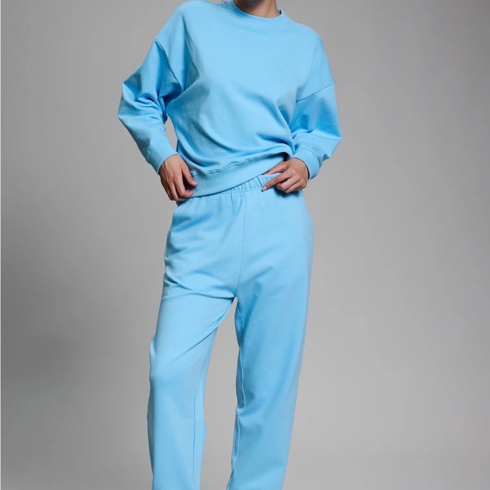 NWT Year of Ours Light Blue Joggers only size XL